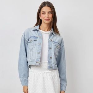 Rails NWT Crop Denim Jacket | Size Small
